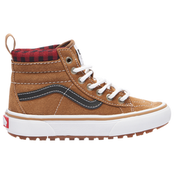 Boys' Preschool - Vans Sk8-Hi MTE - Wheat/Black/Red