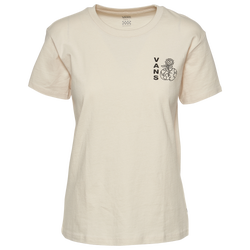 Women's - Vans Dont Trash It Tee - Tan/Black