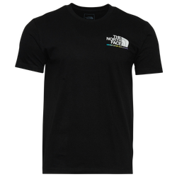 Men's - The North Face Distorted Back Half Dome T-Shirt - Black/Multi