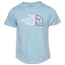 The North Face Short Sleeve Graphic T-Shirt - Girls' Grade School Blue/Blue