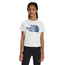 The North Face Short Sleeve Graphic T-Shirt - Girls' Grade School White/Blue