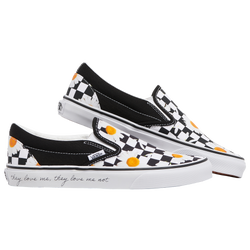 Women's - Vans Classic Slip On - Black/White