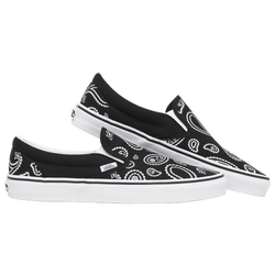Men's - Vans Classic Slip On - Black/White