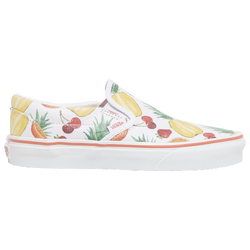 Girls' Grade School - Vans Slip On Fruit - White/Multi