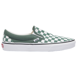 Men's - Vans Slip On Clear Theory - Green/White