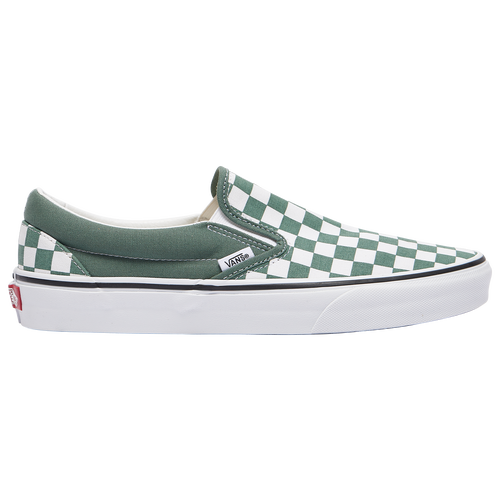 

Vans Mens Vans Slip On Clear Theory - Mens Shoes Green/White Size 08.5
