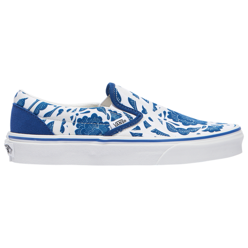 Vans Womens  Patterns Of World Slip On In Blue/blue