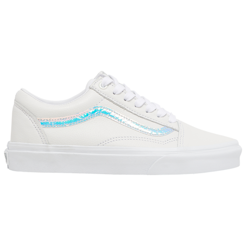 

Vans Womens Vans Old Skool - Womens Shoes White Holo/White Size 6.0