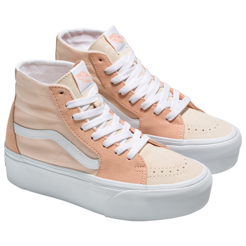 

Vans Girls Vans Sk8-Hi Tapered Stackform - Girls' Grade School Skate Shoes Peach Size 04.0