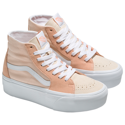 

Vans Girls Vans Sk8-Hi Tapered Stackform - Girls' Grade School Skate Shoes Peach Size 05.0