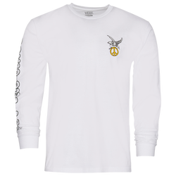 Men's - Vans Trippy Outdoors Long-sleeve T-Shirt - White/White