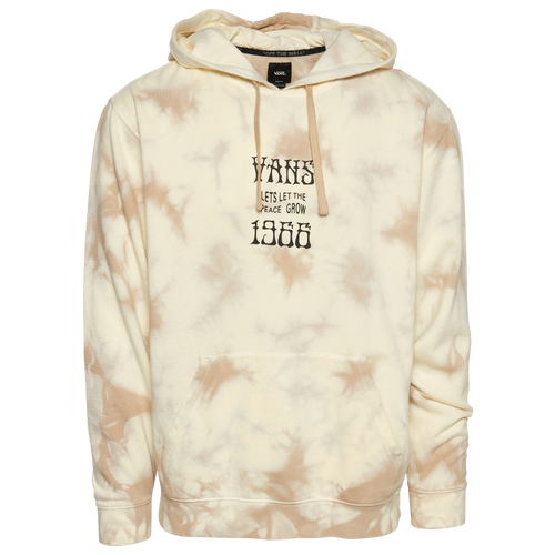 

Vans Mens Vans Scattered Tie Dye Hoodie - Mens Beige/Pink Size M
