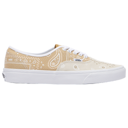 Men's - Vans Authentic Peace Paisley - Beige/White