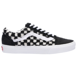 Women's - Vans Old Skool Sherpa - Black