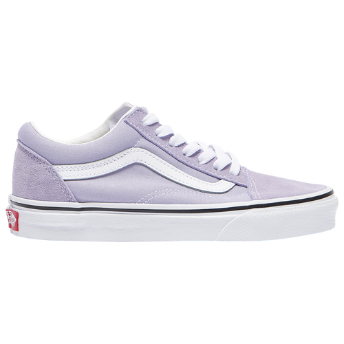 

Vans Boys Vans Old Skool - Boys' Grade School Shoes Lavender/White Size 3.5
