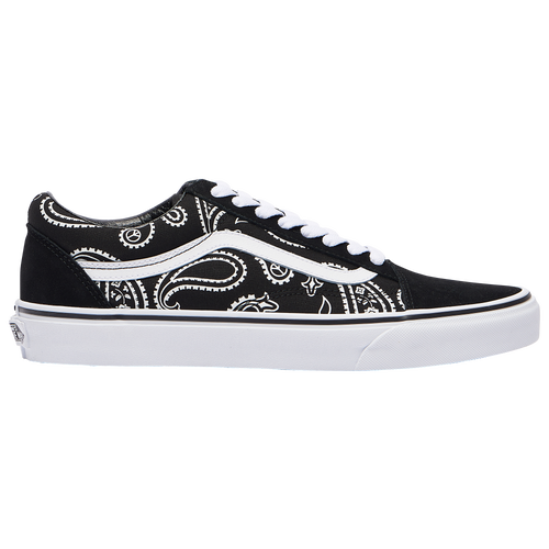 

Vans Mens Vans Old Skool Peace Paisley - Mens Shoes Black/White Size 8.5