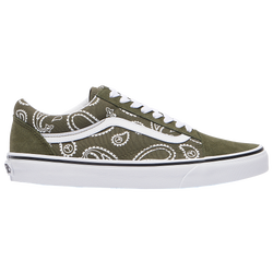 Men's - Vans Old Skool Peace Paisley - White/Olive