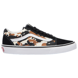 Women's - Vans Old Skool Cow - Black/Bronw/White