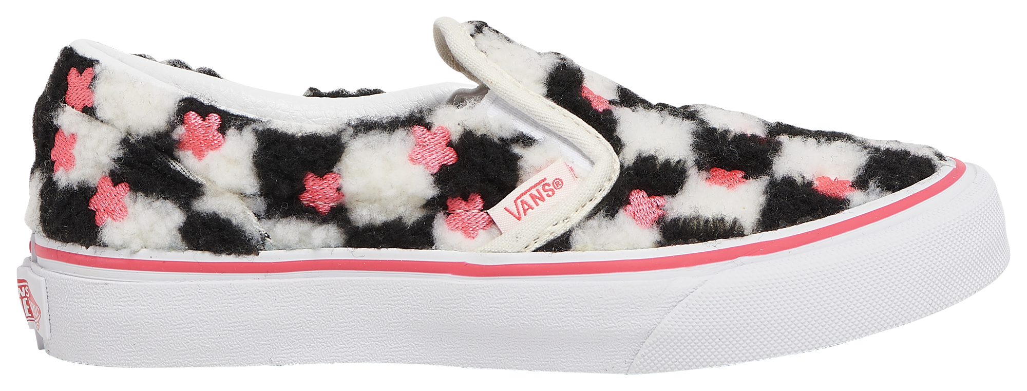 fuzzy vans shoes