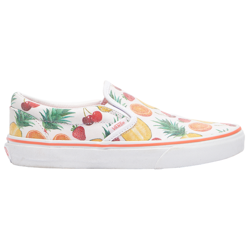 

Girls Preschool Vans Vans Slip On Fruit - Girls' Preschool Skate Shoe White/Multi Size 10.5