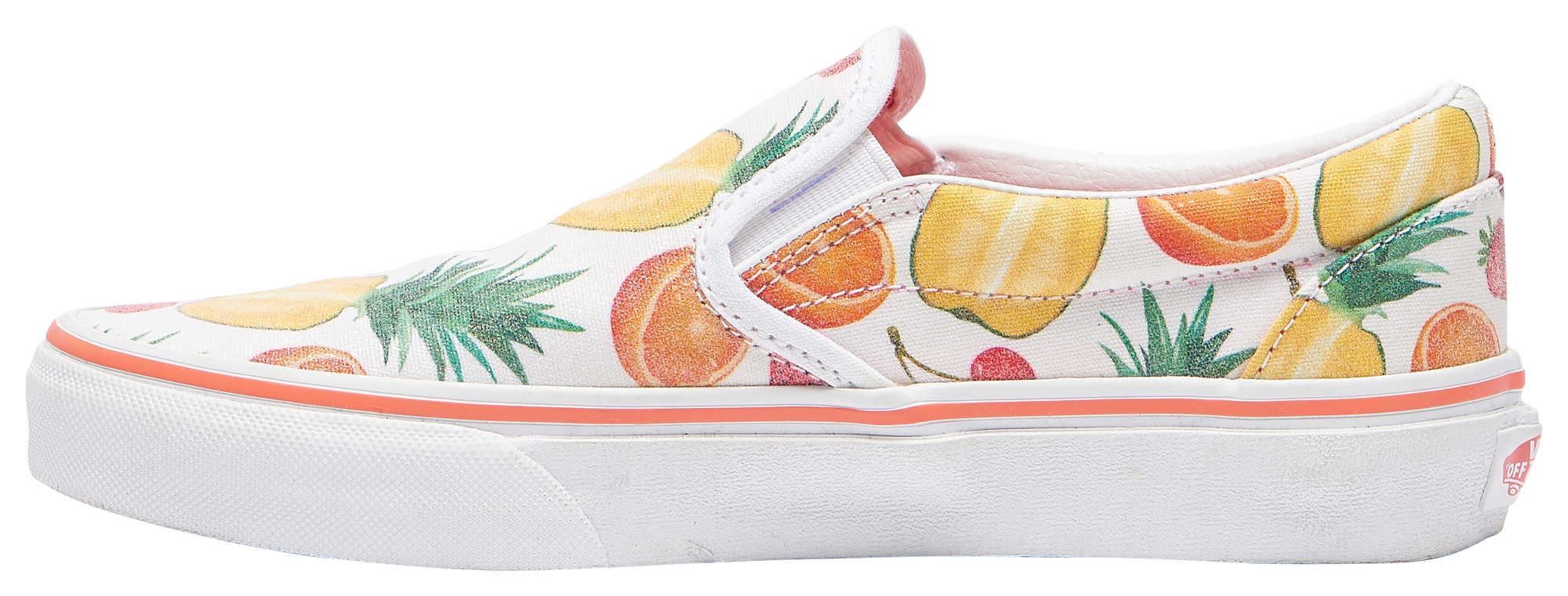 Pineapple vans clearance slip on