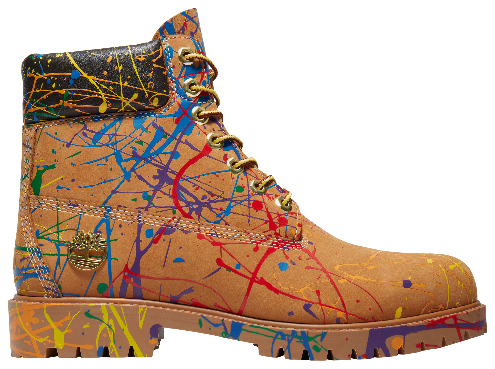 Rainbow timberland shop boots