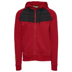 Men's - Timberland Boots For Good Full Zip Hoodie - Scarlet/Black/Gold