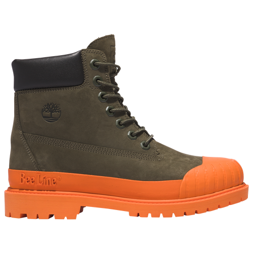  - Timberland 6" Rubber Toe - Green/Orange