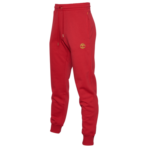 

Timberland Mens Timberland Logo Pants - Mens Gold/Red Size M