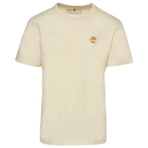 

Timberland Mens Timberland Boots For Good T-Shirt - Mens Beige/Gold Size M