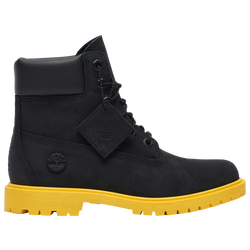 Women's - Timberland 6" Waterproof Boots BHM - Black/Yellow