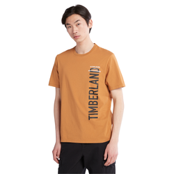 Men's - Timberland Brand Carrier T-Shirt - Wheat Boot