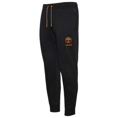 

Timberland Mens Timberland Fleece Pants - Mens Black/Gold Size S