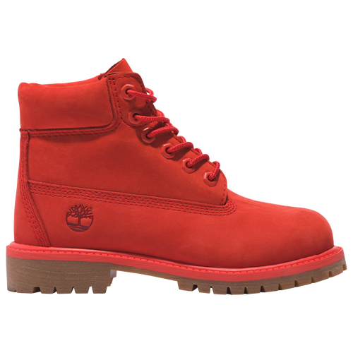 

Timberland Boys Timberland 6" Premium 50th Anniversary - Boys' Preschool Shoes Red/Red/Brown Size 01.0