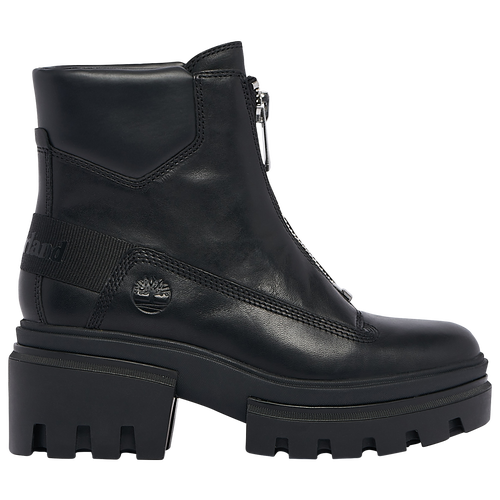 

Timberland Womens Timberland Everleigh Front Zip Boot - Womens Shoes Black/Black Size 10.0