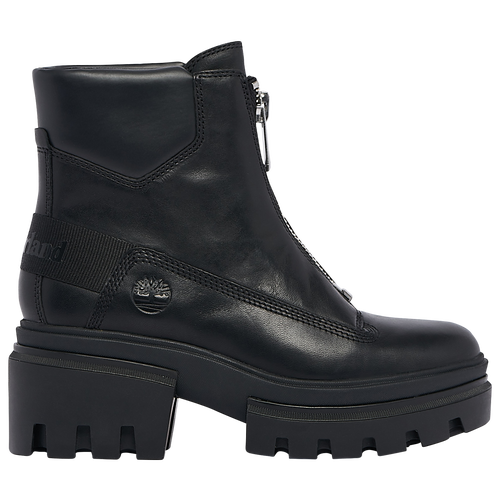 

Timberland Womens Timberland Everleigh Front Zip Boot - Womens Shoes Black/Black Size 8.5