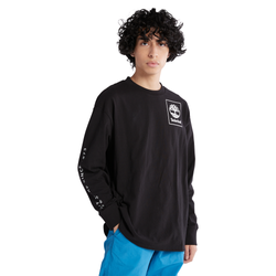Men's - Timberland Long Sleeve Reissue T-Shirt - Black