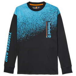 Men's - Timberland Outdoor Archive Long Sleeve Graphic T-Shirt - Black/Black