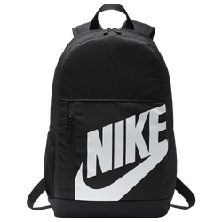 Grade School - Nike Young Elemental Backpack - White/Black