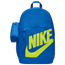 Nike Young Elemental Backpack - Grade School Blue/Blue