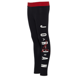Girls' Grade School - Jordan Retro 6 Leggings - Black/Red