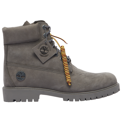 

Timberland Mens Timberland 6Premium Waterproof Boots - Mens Grey Size 8.5