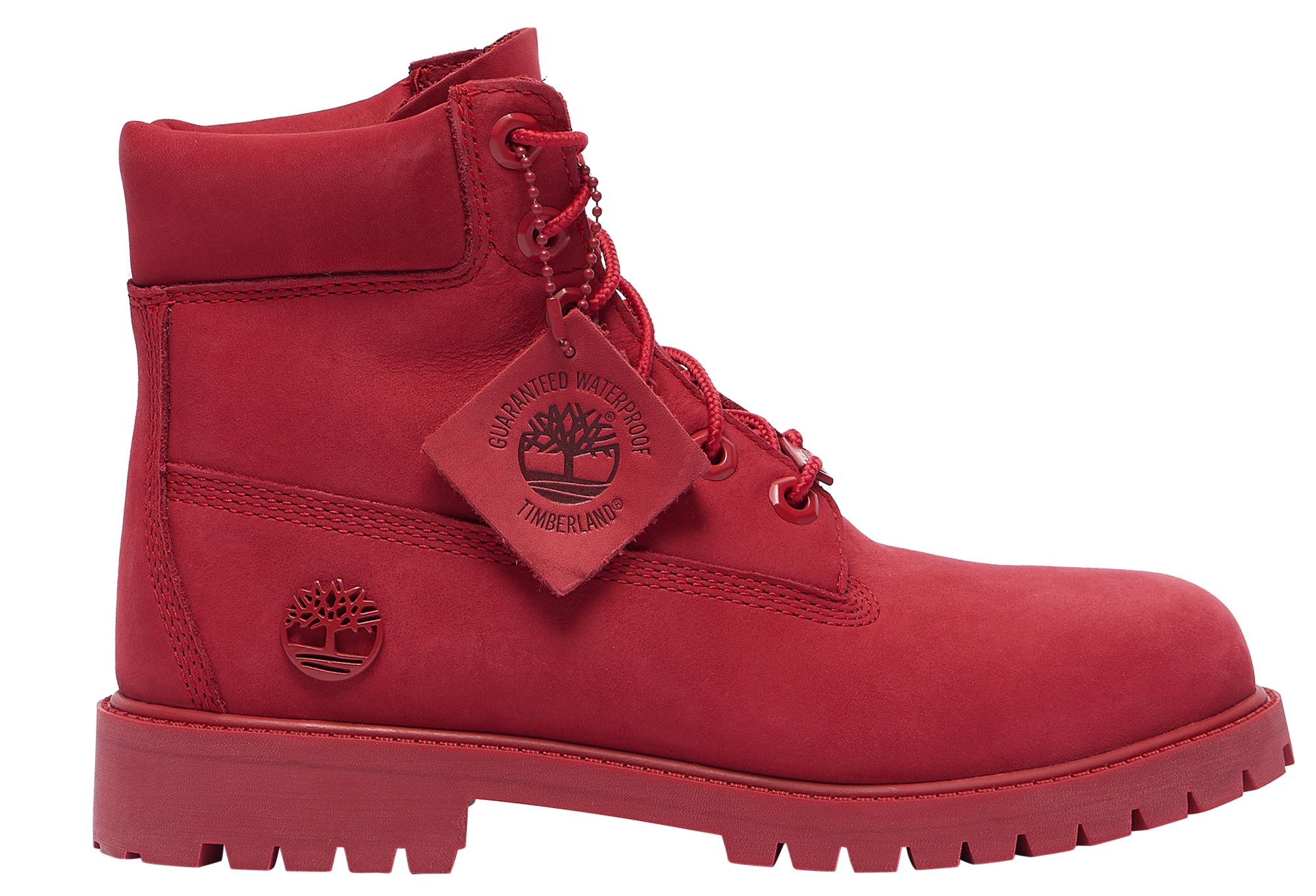 Red cheap timberlands footlocker