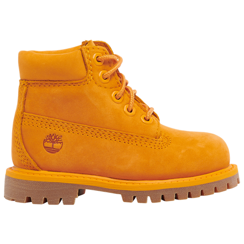 

Boys Timberland Timberland 6" Premium Waterproof Boots - Boys' Toddler Shoe Orange/Orange Size 05.0