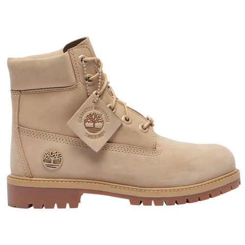 

Boys Timberland Timberland 6" Premium Waterproof Boots - Boys' Grade School Shoe Beige/Beige Size 05.5