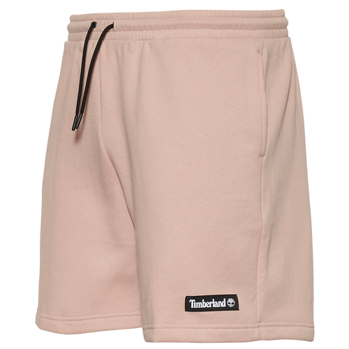 

Timberland Mens Timberland Woven Badge Shorts - Mens No Color/Pink Size S