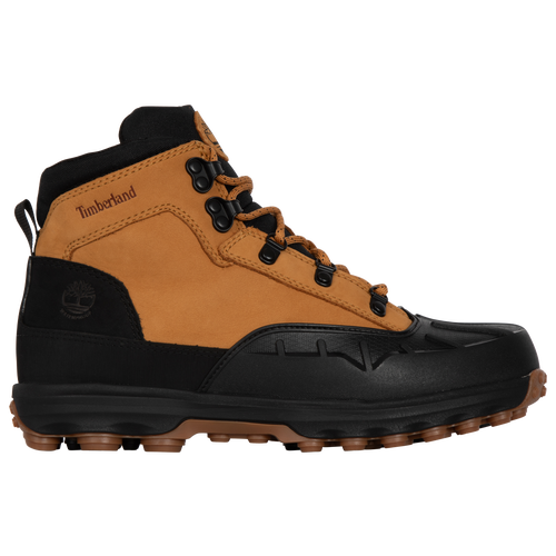 Timberland Kids' Euro Hiker Boot In Black/wheat