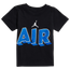 Jordan AJ1 Up in the Air T-Shirt - Boys' Toddler Black/Blue