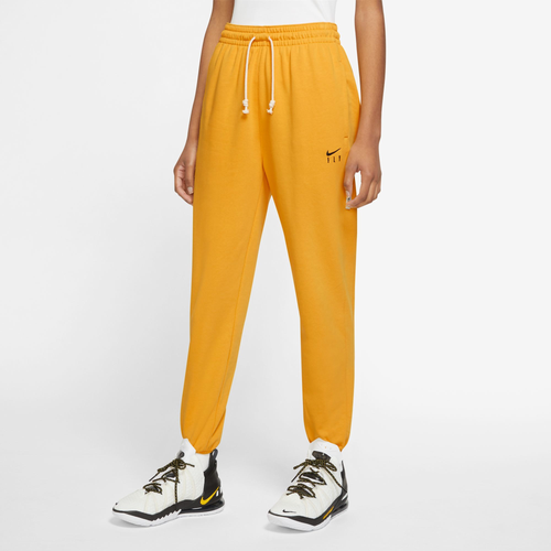 

Nike Womens Nike Dri-FIT Standard Issue Pants - Womens Yellow Size XS