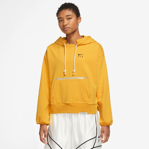 Nike Womens  Df Standard Issue Pullover In Yellow